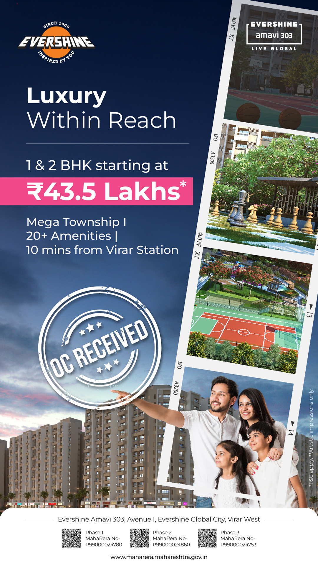 Evershine Amavi WhatsApp Campaign